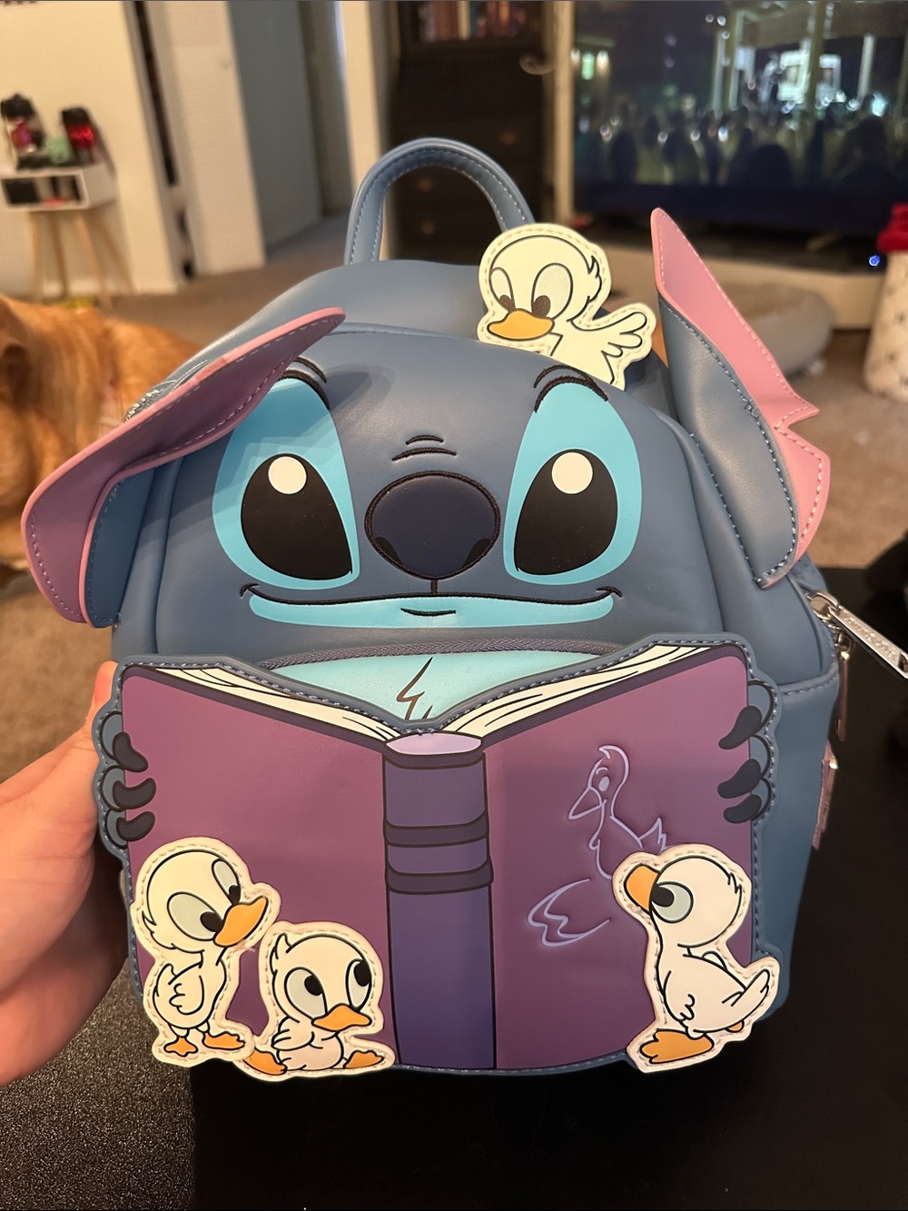 Stitch Backpack with Ducklings